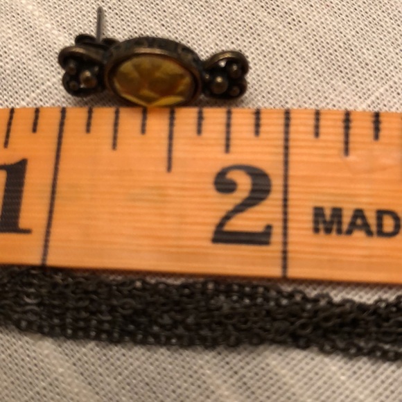 VINTAGE BIJOUX TERNER NECKLACE & EARRINGS NICKEL LEAD & CADMIUM FREE - # 542 - Picture 12 of 12